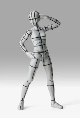 S.H.Figuarts Body-Chan -Sports Edition- Wire Frame (Gray Color Ver.)