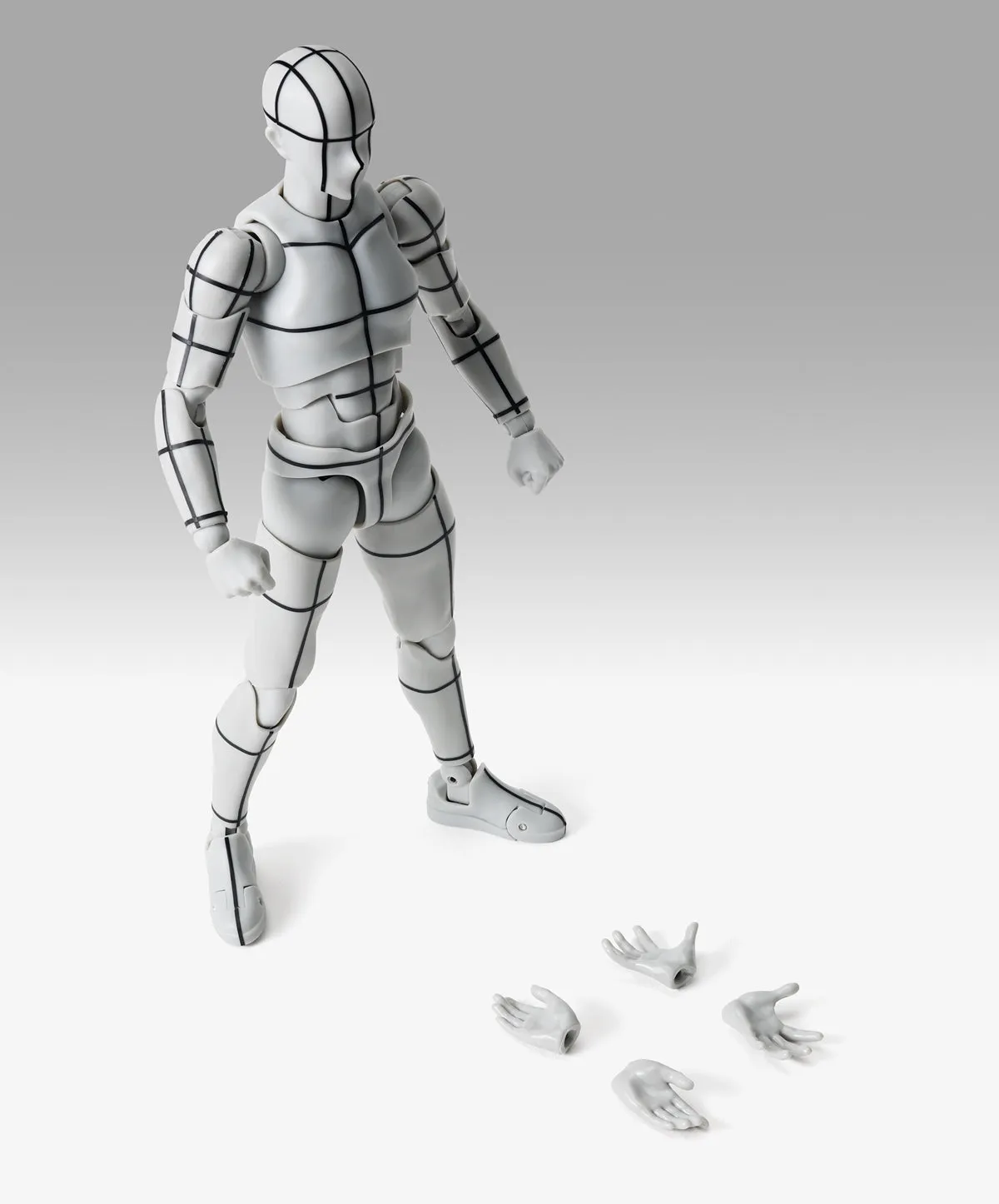 S.H.Figuarts Body-Kun -Sports Edition- Wire Frame (Gray Color Ver.)