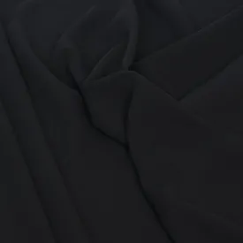 Soft Suiting Black Fabric 1598