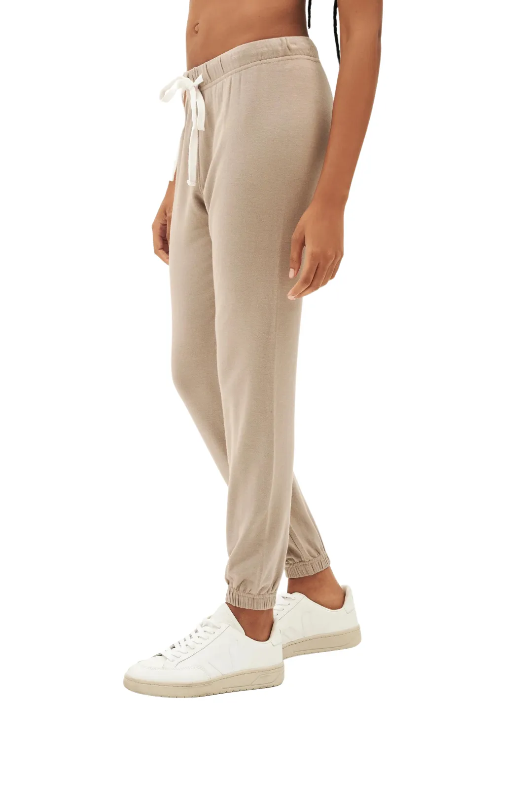 Sonja Fleece Sweatpant Dark Khaki