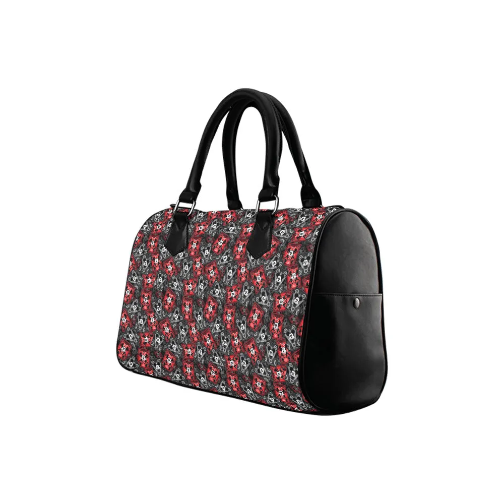 Steamboat Mickey And Minnie Cards Handbag