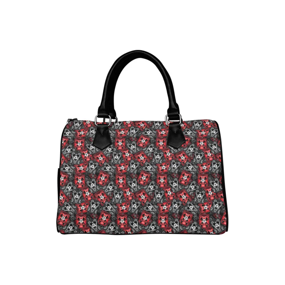 Steamboat Mickey And Minnie Cards Handbag