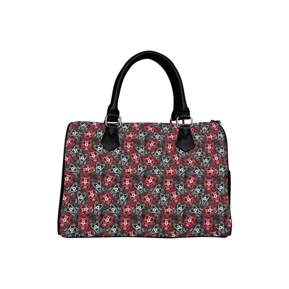 Steamboat Mickey And Minnie Cards Handbag