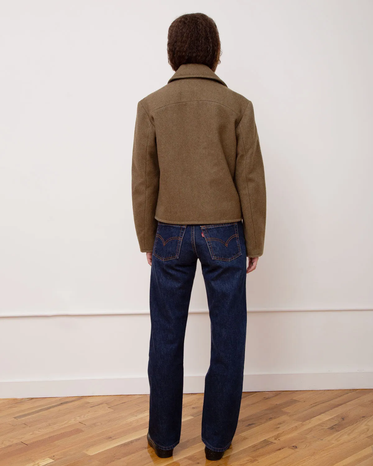 Straight Fit Denim Pants
