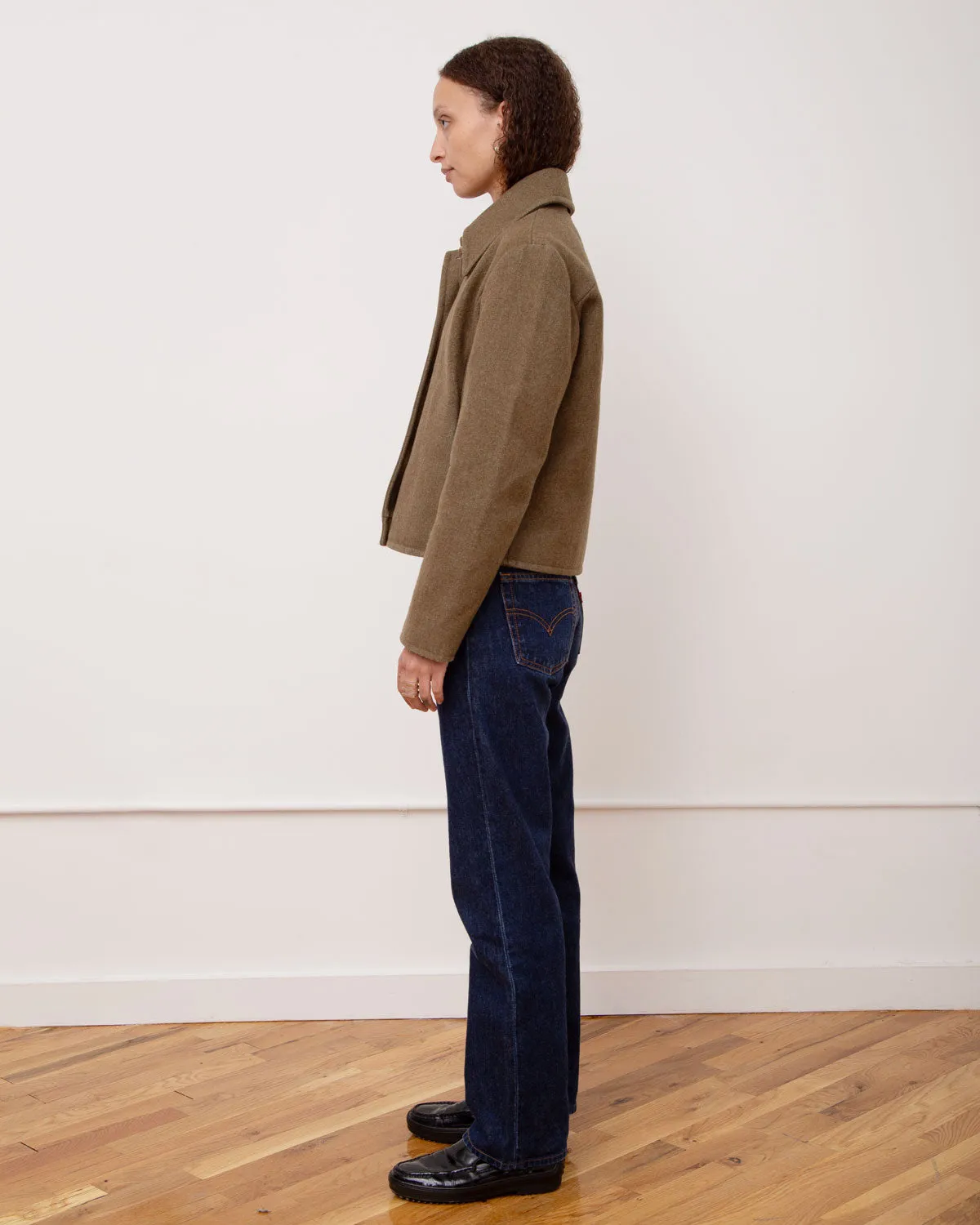 Straight Fit Denim Pants