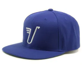 THE BIRD - White on Blue