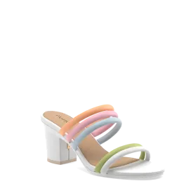 The Slide - White Multi Leather Rope 3 Block