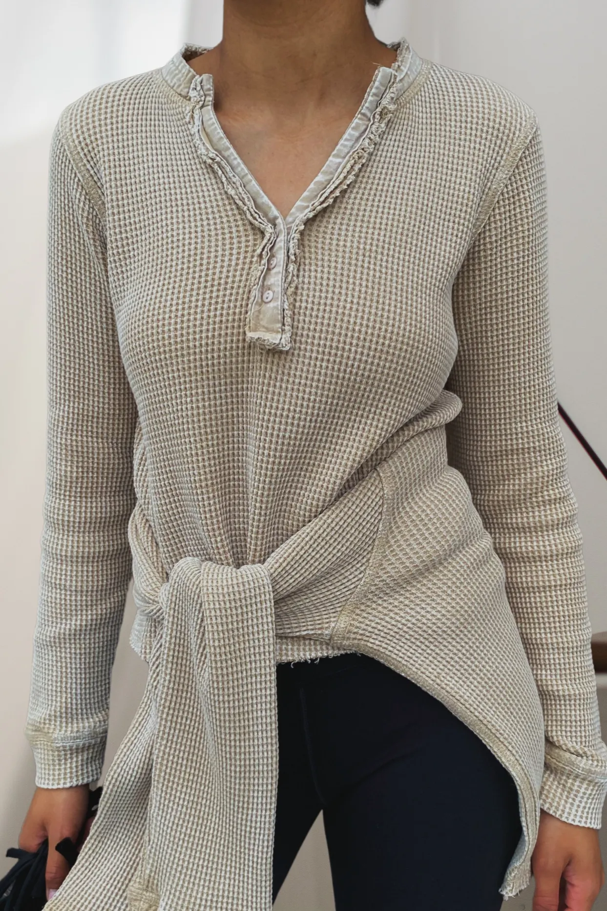Washed Cotton longsleeve