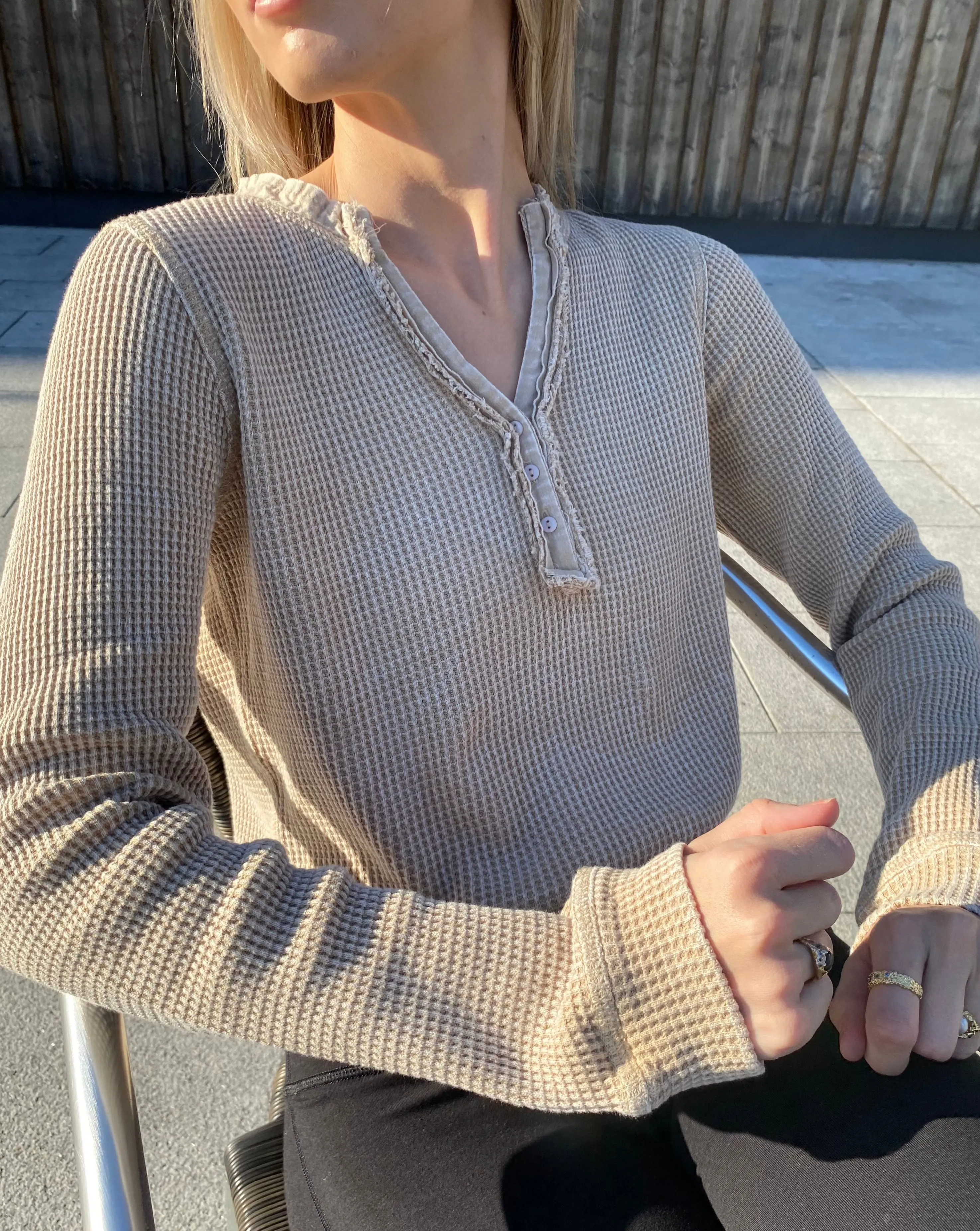 Washed Cotton longsleeve
