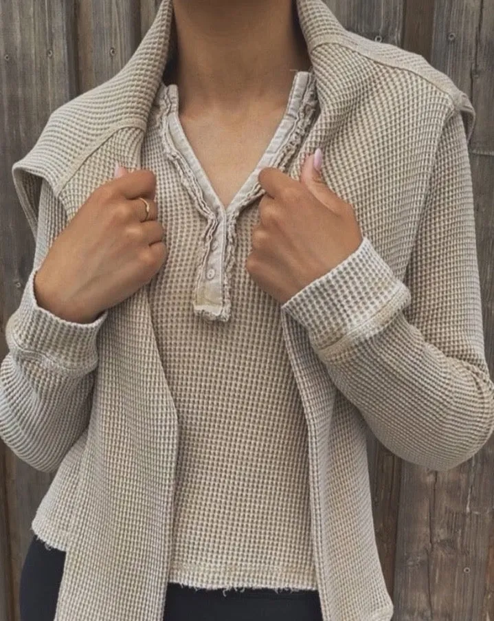 Washed Cotton longsleeve