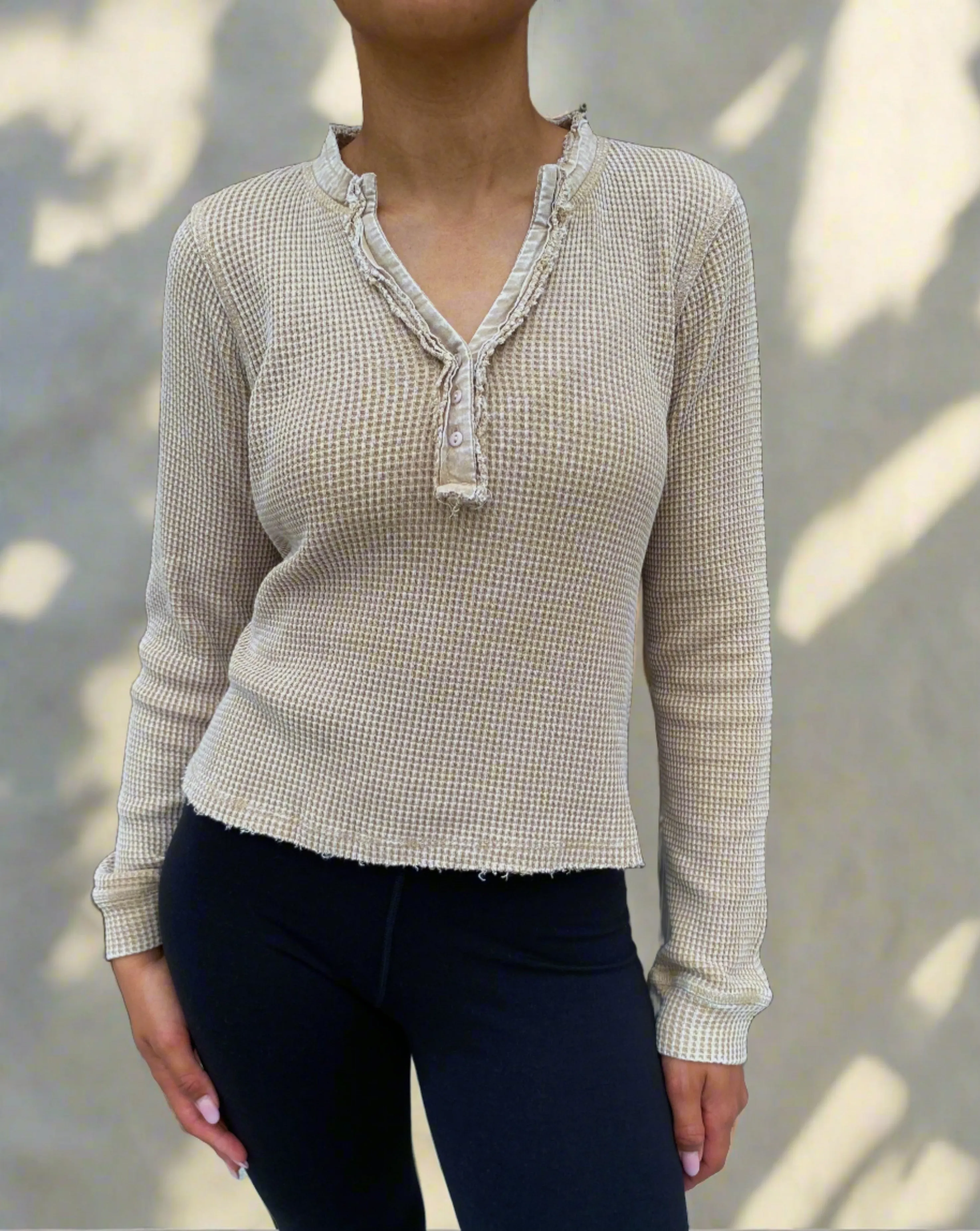 Washed Cotton longsleeve