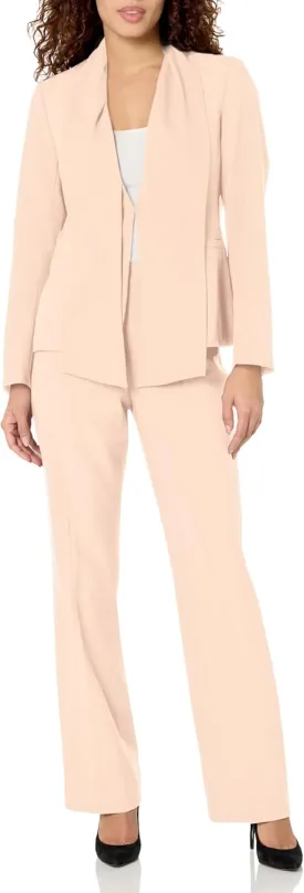 Women's Scarf Collared JKT & Audrey Size Zip Pant