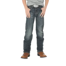Wrangler Kid's Retro Slim Straight Dark Wash Jeans