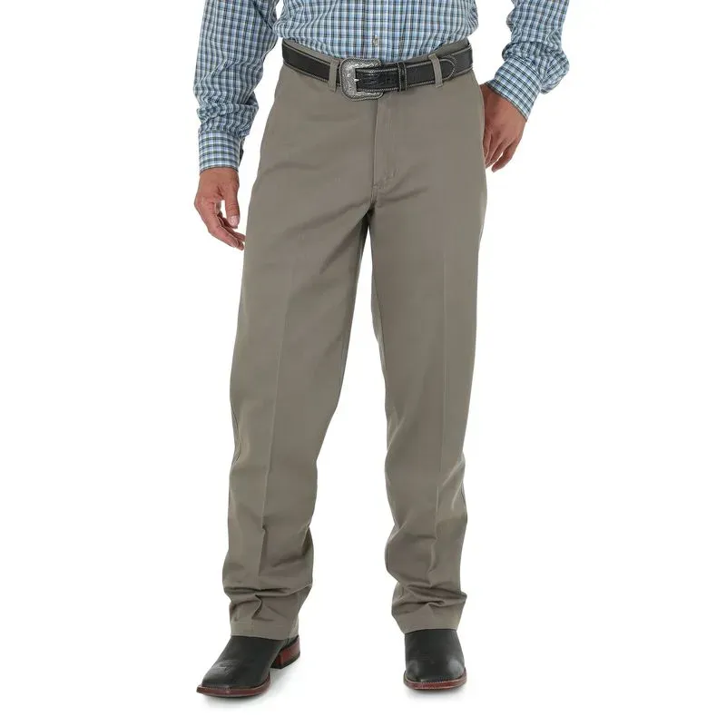 Wrangler Mens Riata Flat Front Casuals Jeans